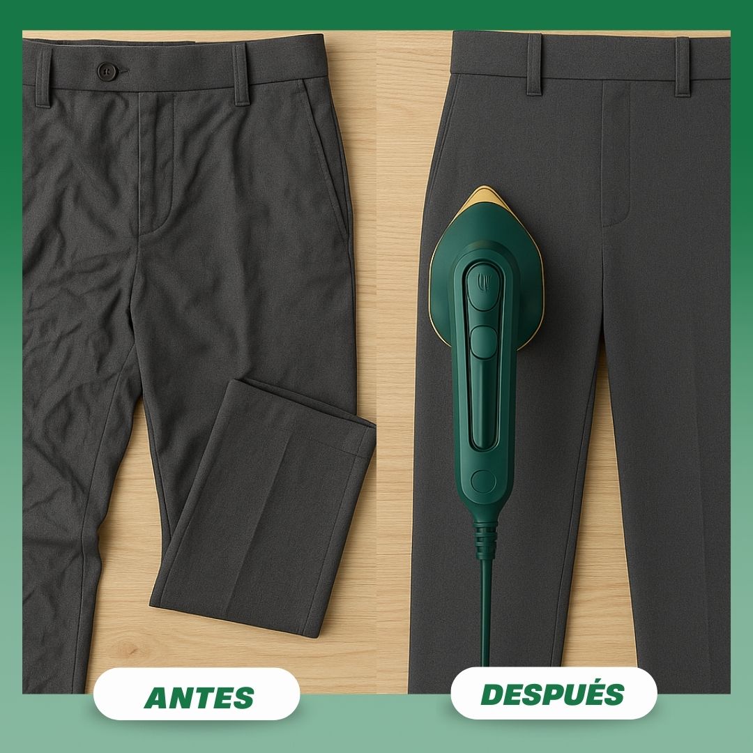 Plancha profesional alisadora de ropa a vapor - Cloth Press™