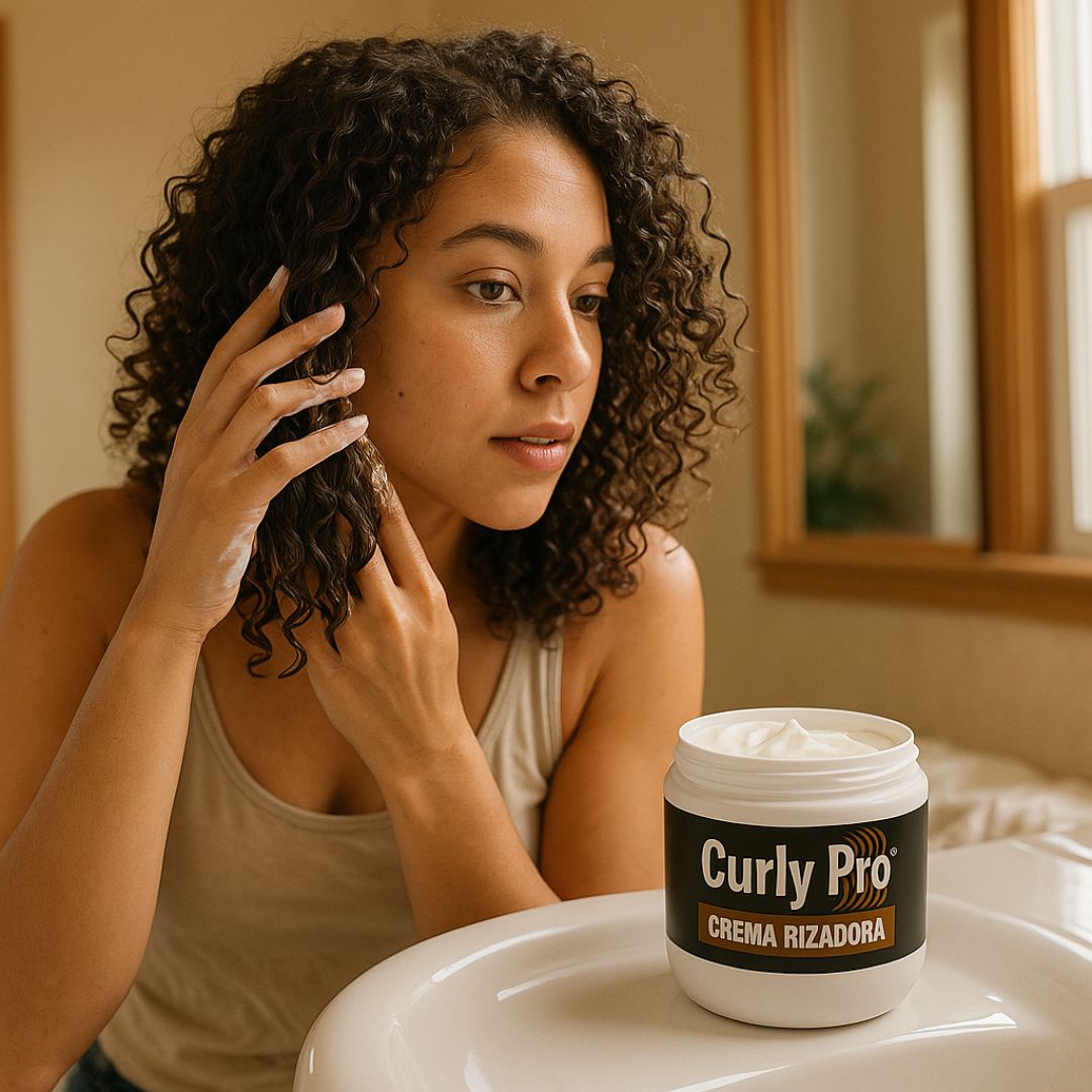 Crema rizadora profesional antiencrespamiento - Curly Pro™