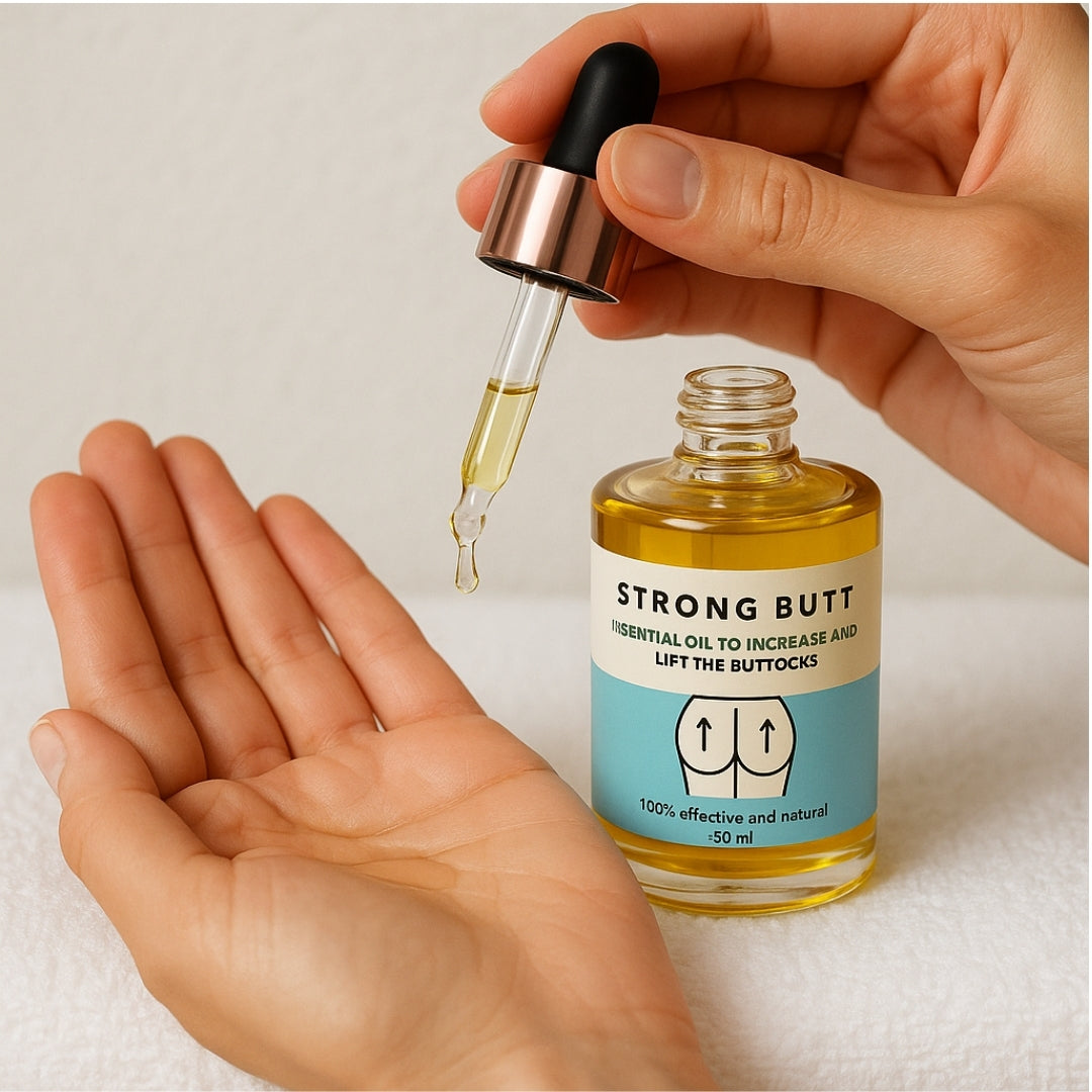 Aceite para levantar y tonificar glúteos - Strong Butt™