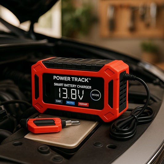 Cargador de emergencia para batería de autos - Power Track™