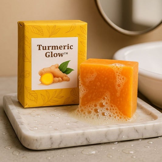 Jabón blanqueador de manchas oscuras - Turmeric Glow™