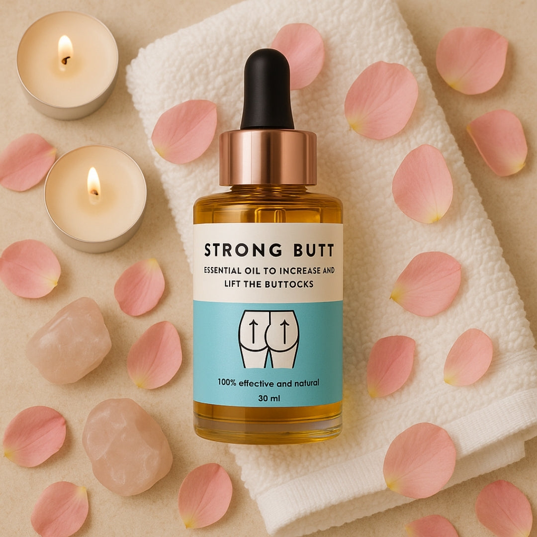 Aceite para levantar y tonificar glúteos - Strong Butt™